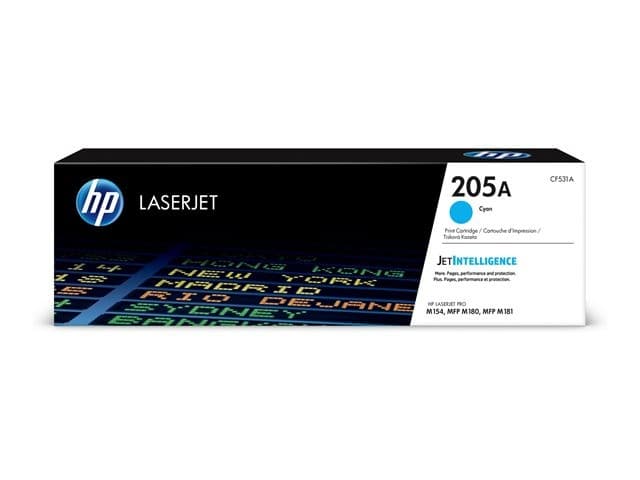 HP 205A Original LaserJet Toner Cartridge (CF531A) - Cyan - Image 2