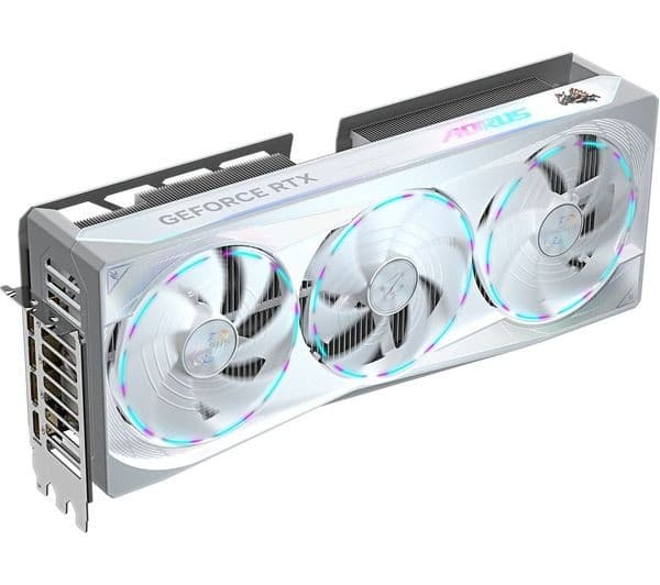 GIGABYTE AORUS GeForce RTX 5080 MASTER ICE 16 GB GDDR7 Graphics Card - White - Image 1