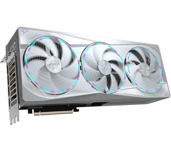 GIGABYTE AORUS GeForce RTX 5080 MASTER ICE 16 GB GDDR7 Graphics Card - White - Image 3