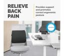 Fellowes Breyta Comfort Back Cushion - Black (100119852) thumbnail 3