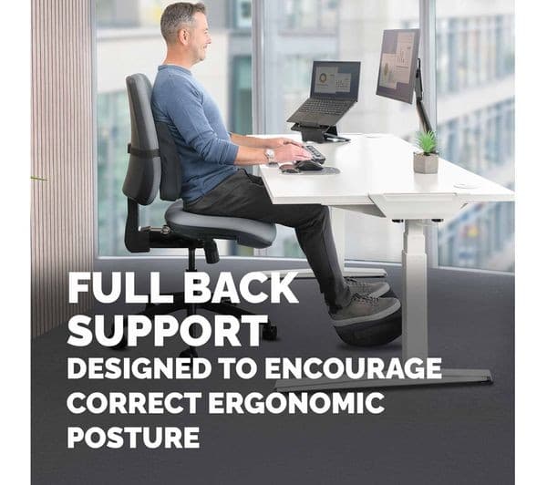 Fellowes Breyta Comfort Back Cushion - Black (100119852) - Image 4
