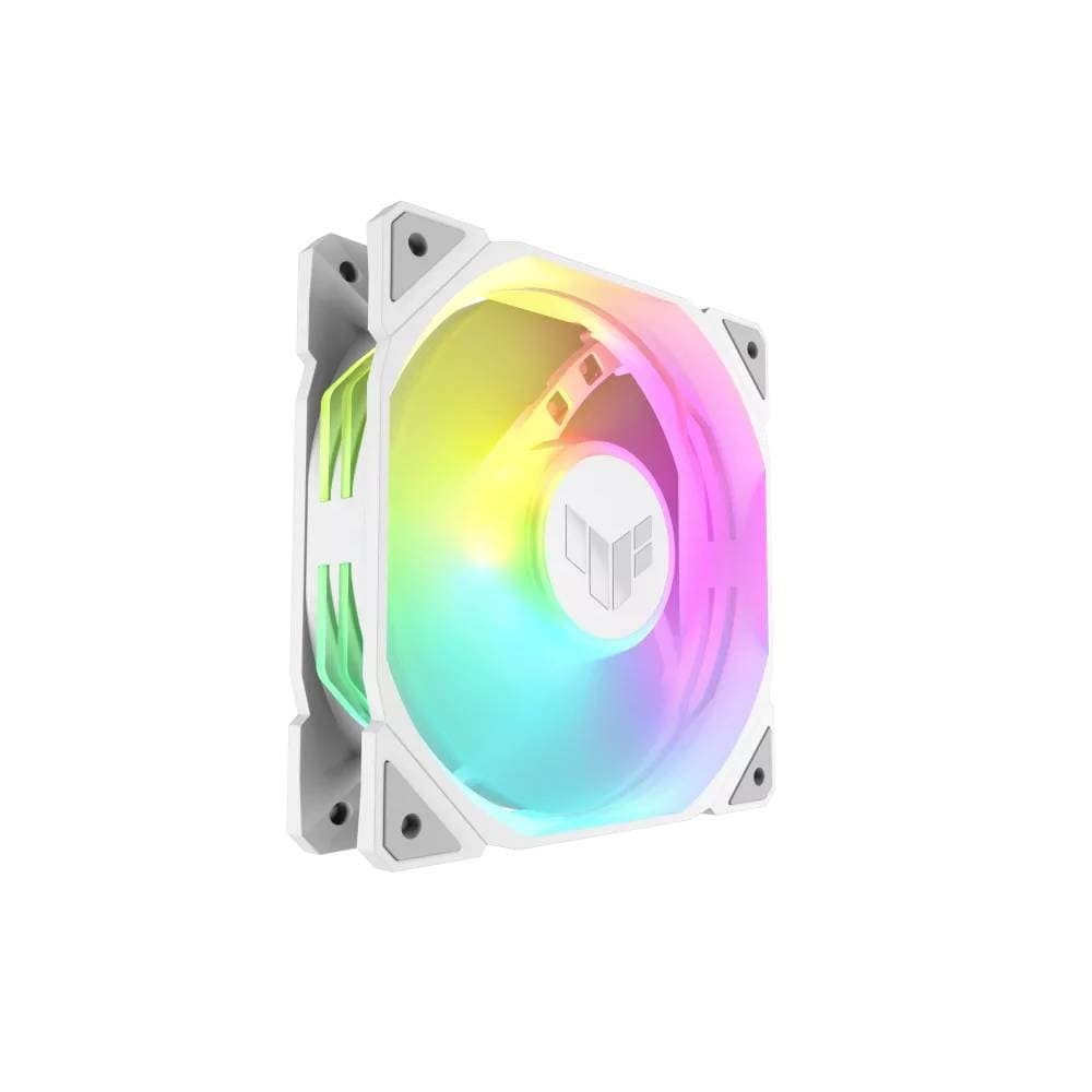 ASUS TUF Gaming TR120 ARGB Reverse 120mm Case Fan - White 1-Pack - Image 2