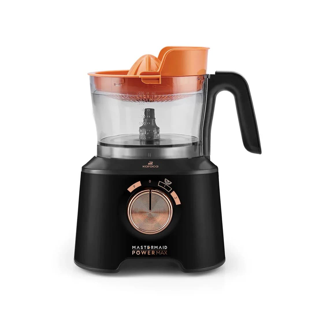 Karaca Mastermaid Power Max Food Processor Matte Black & Copper - Image 3