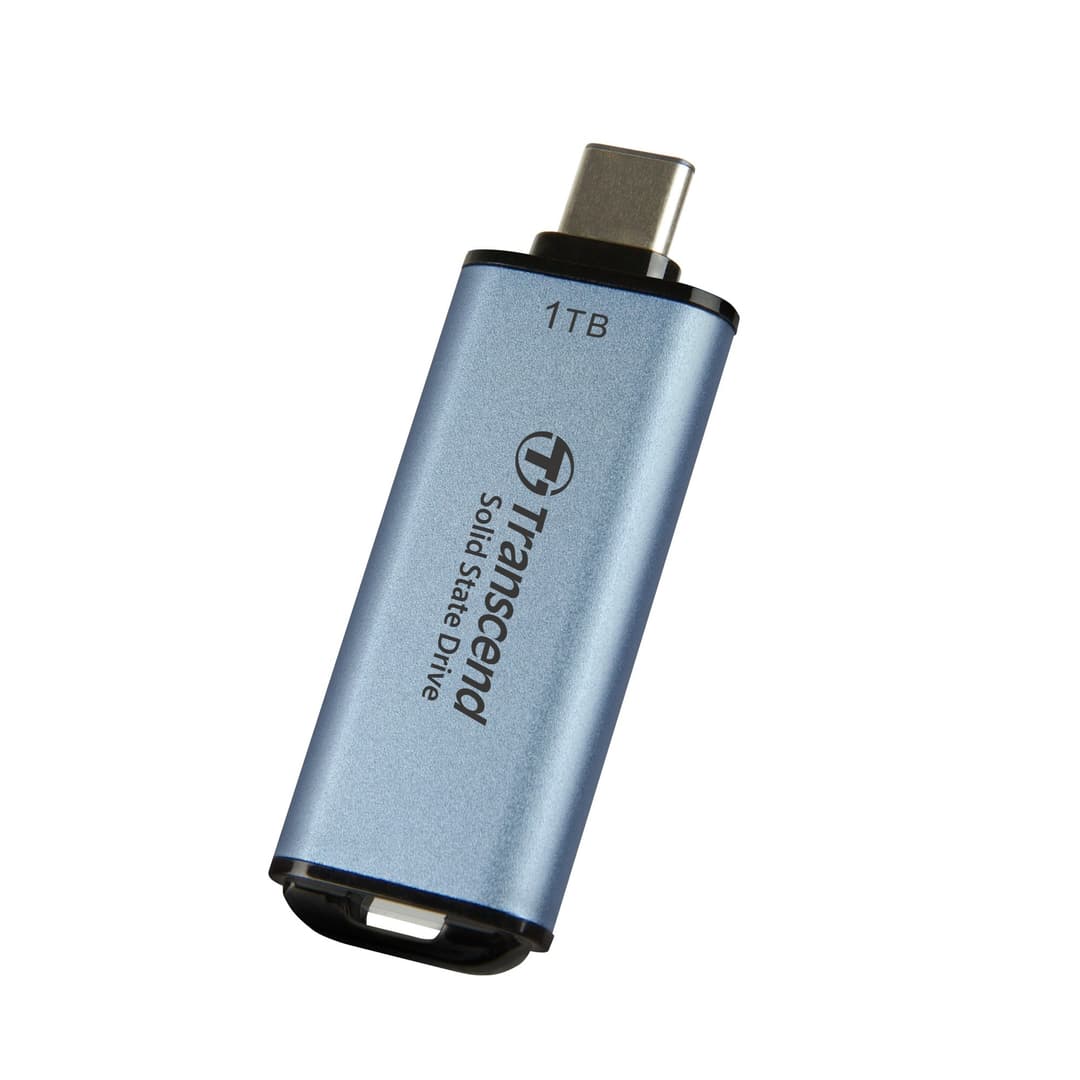 Transcend ESD300 Portable SSD USB Type-C 1TB - Sky Blue - Image 4