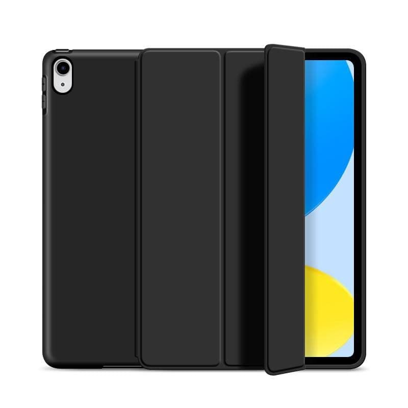 eSTUFF DENVER Folio Case for Apple iPad 11th/10th Gen - Black (ES68203001-BULK)