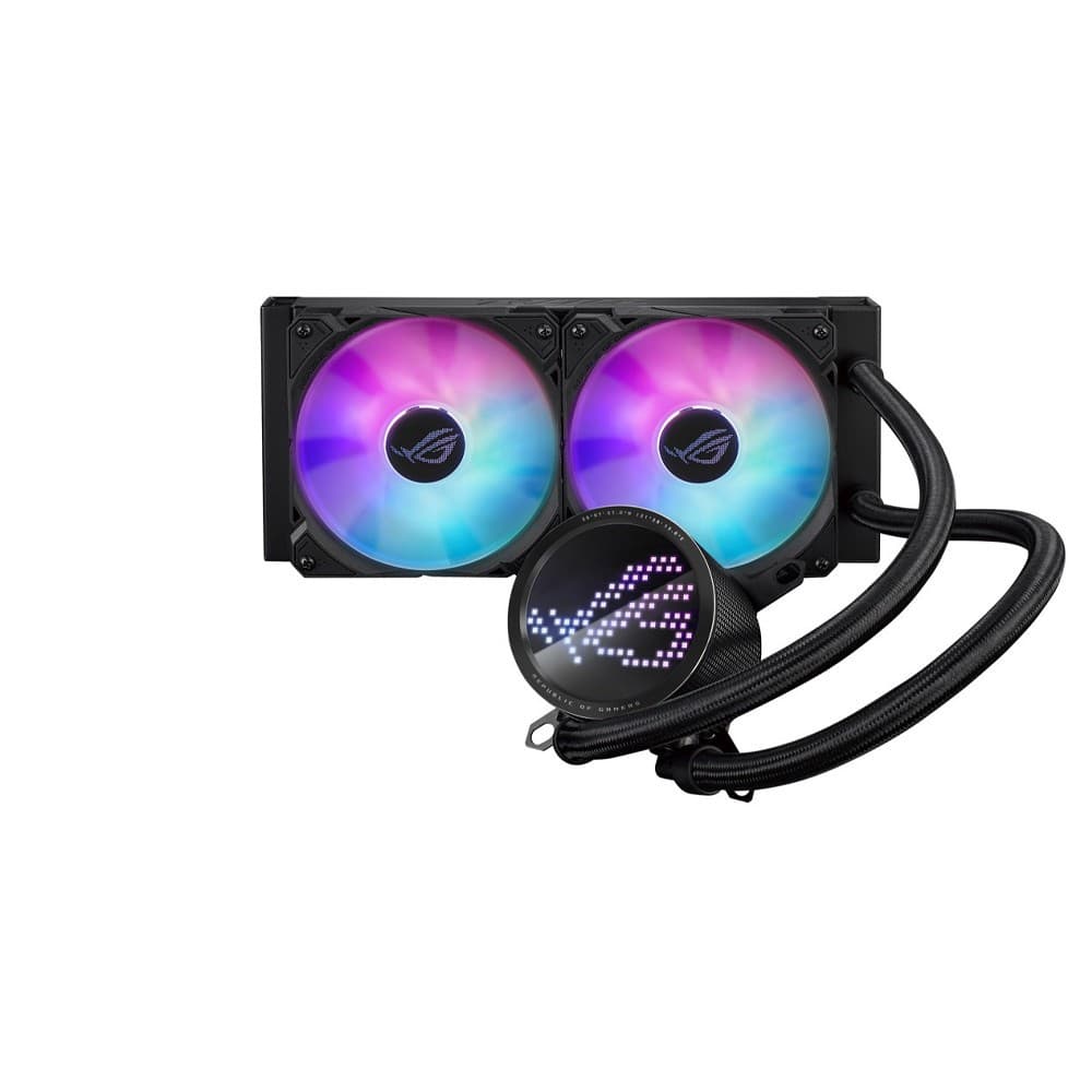 ASUS ROG Ryuo III 240 ARGB AIO Liquid CPU Cooler - Black - Image 1