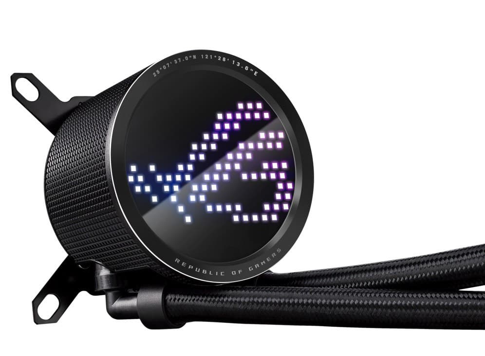 ASUS ROG Ryuo III 240 ARGB AIO Liquid CPU Cooler - Black - Image 5