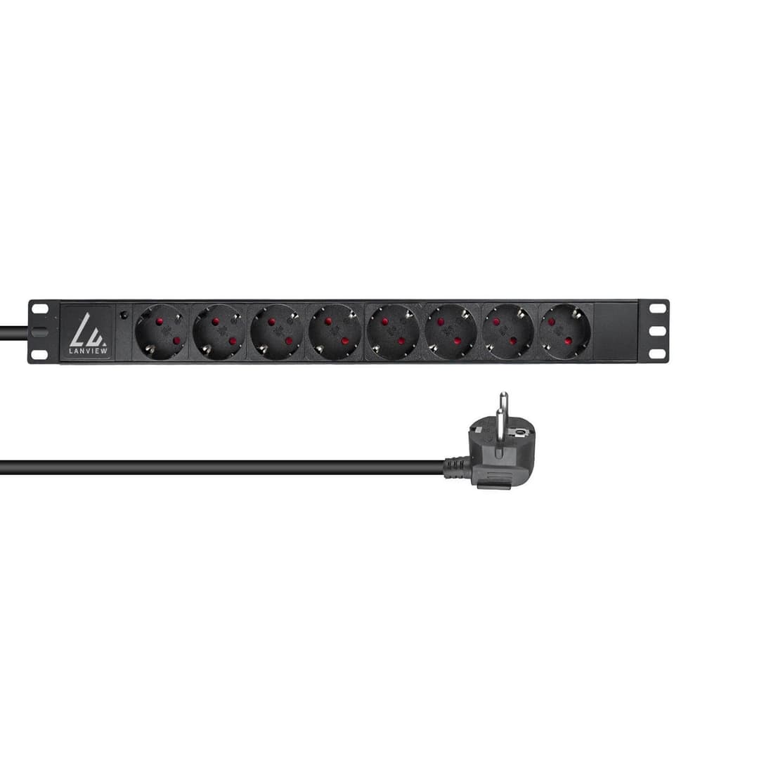 19" rack mount power strip, - Image 1