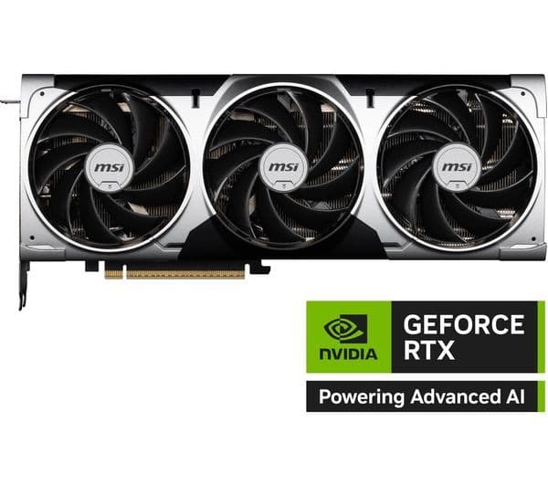 MSI GeForce RTX 5070 Ti 16GB VENTUS 3X OC Graphics Card - Black - Image 2