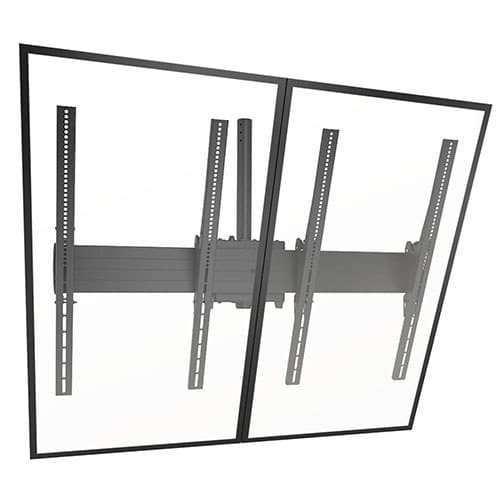 Chief Fusion LCM2X1UP Large Ceiling Mounted 2 x 1 Menu Board - Portrait