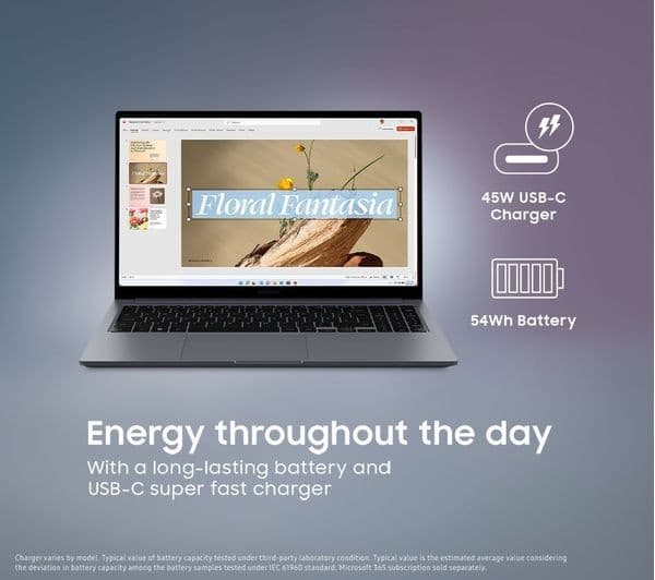 SAMSUNG Galaxy Book4 (2024) 15.6" Laptop - Intel® Core™ 7, 8 GB RAM, 512 GB SSD, Grey - Image 7