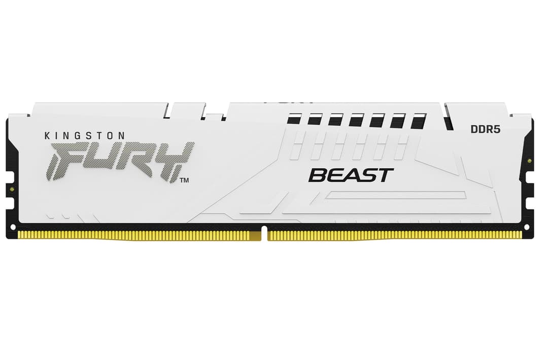 Kingston Technology FURY Beast 16GB 6000MT/s DDR5 CL36 DIMM White EXPO - Image 2