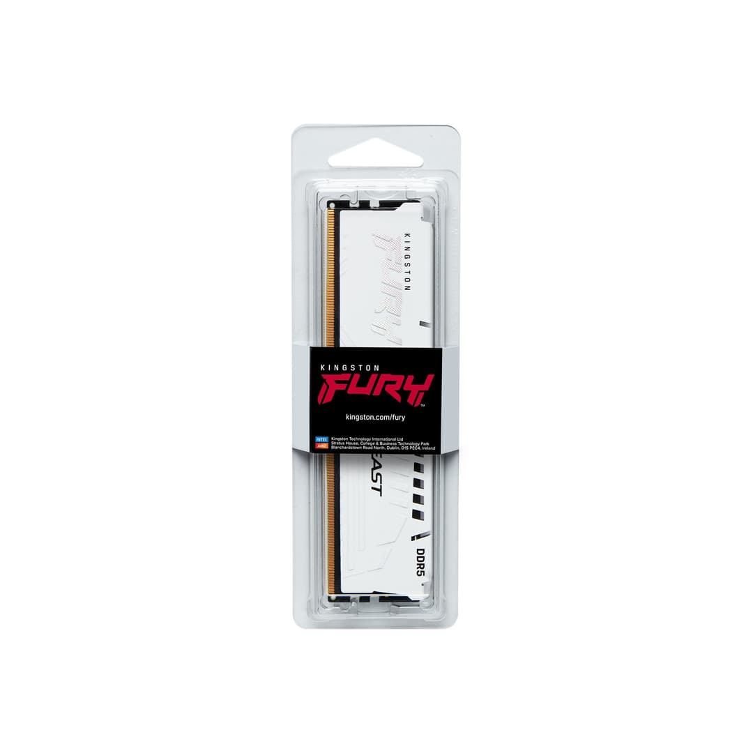 Kingston Technology FURY Beast 16GB 6000MT/s DDR5 CL36 DIMM White EXPO - Image 4