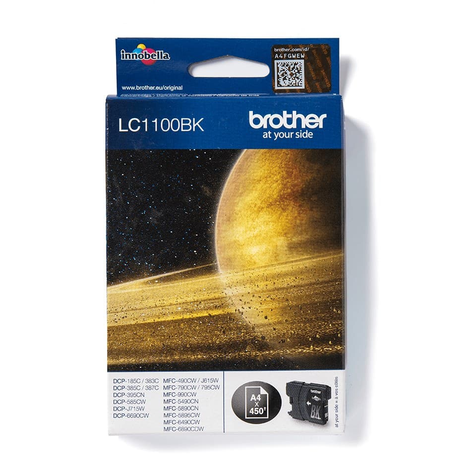 Brother LC1100 Original Ink Cartridge - Black