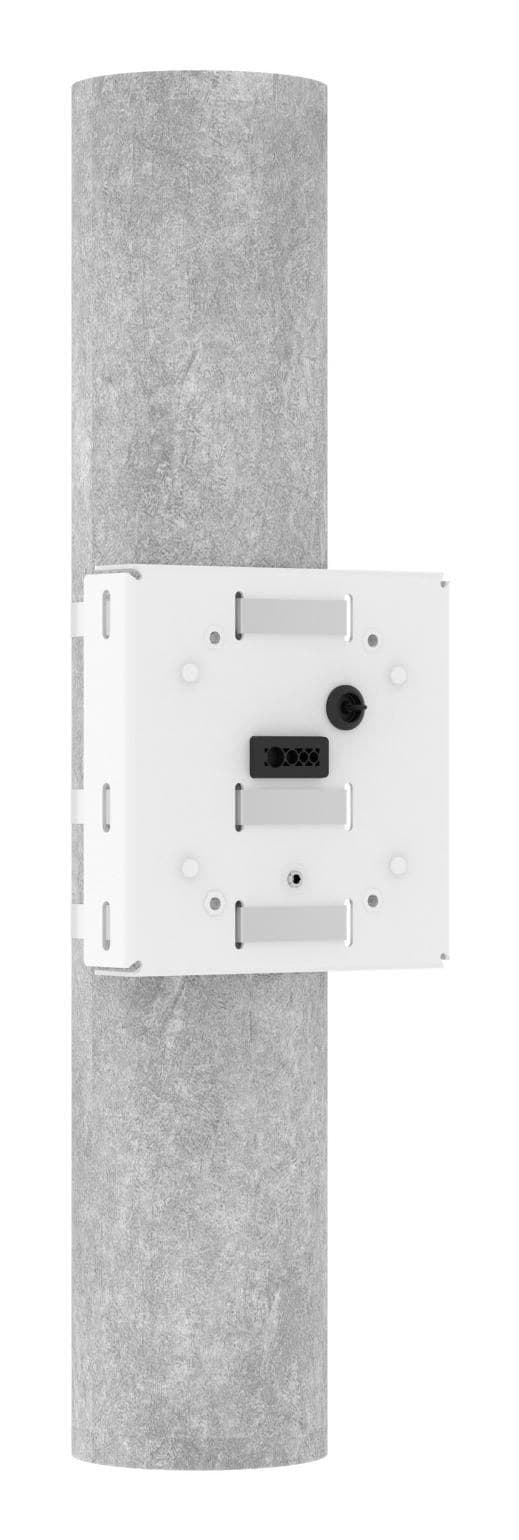 Axis T94N01G Pole Mount for Positioning Cameras, Marine-Grade Stainless Steel, IK10 - Image 1