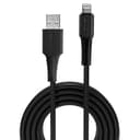 Lindy 0.5m USB to Lightning Cable, Black thumbnail 2