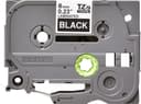 Brother TZe P-touch Laminated Labelling Tape Cassette 6mm x 8m - White on Black thumbnail 2