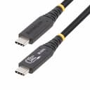 StarTech.com 50cm (1.6ft) USB4 Cable, USB-IF Certified USB-C Cable, 40Gbps, 240W Power Delivery PD 3.1 EPR, 8K 60Hz, USB Type-C Data Transfer Cable/Cord, Compatible w/Thunderbolt/USB 3.2 Ports thumbnail 1