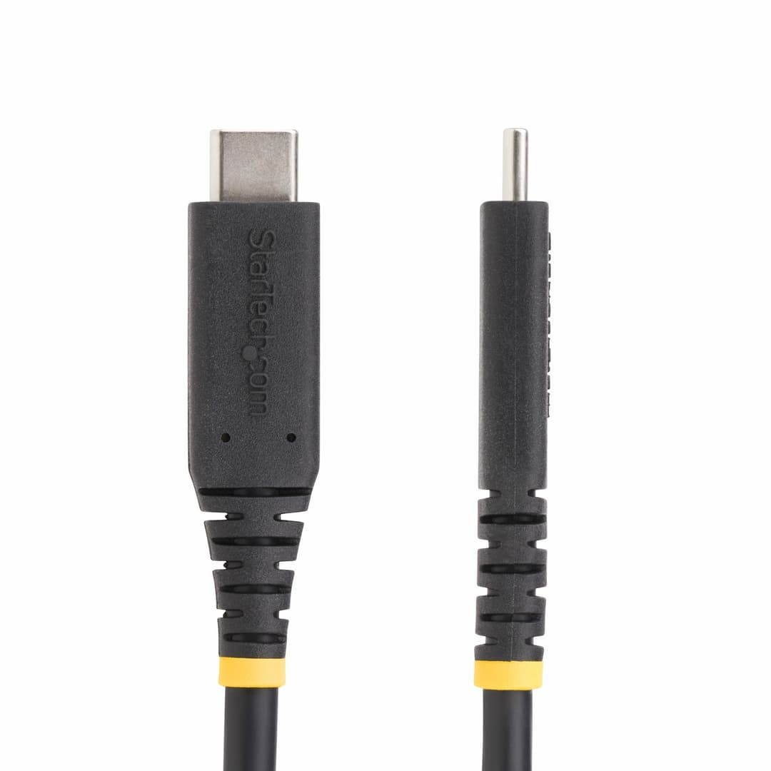StarTech.com 50cm (1.6ft) USB4 Cable, USB-IF Certified USB-C Cable, 40Gbps, 240W Power Delivery PD 3.1 EPR, 8K 60Hz, USB Type-C Data Transfer Cable/Cord, Compatible w/Thunderbolt/USB 3.2 Ports - Image 3