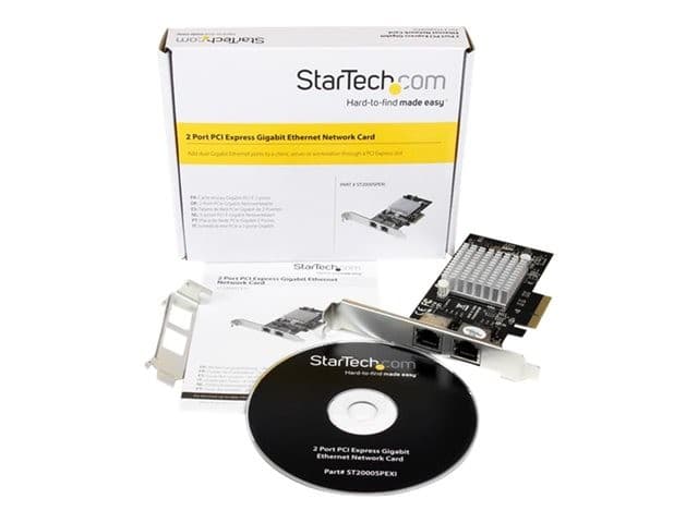 StarTech.com Dual Port PCI Express (PCIe x4) Gigabit Ethernet Server Adapter - 2 Port Network Card - Intel i350 NIC - GbE Network Card (ST2000SPEXI) - network adapter - PCIe 2.1 x4 - Gigabit Ethernet x 2 - Image 8