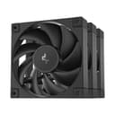 DeepCool FD12 120mm PWM PC Case Fan - Black 3 Pack thumbnail 1