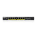 Zyxel GS1900-10HP-GB0102F 20 Gbit/s Managed 8 x Gigabit Ethernet RJ45+SFP Ports Network Switch thumbnail 1