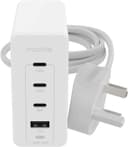 ZAGG mophie Speedport 120W 4-Port GaN USB-C USB-A Fast Wall Charger - White thumbnail 4
