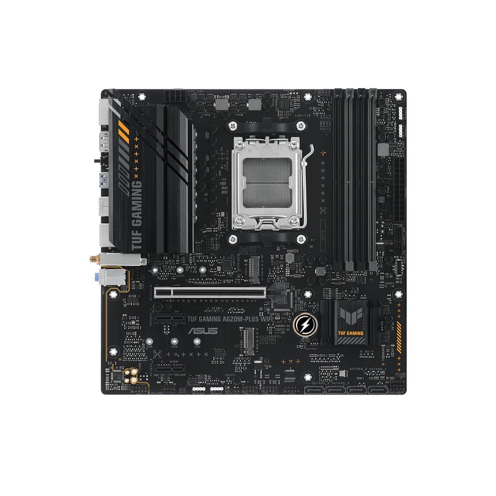 ASUS TUF Gaming A620M-PLUS WIFI DDR5 micro ATX AM5 Motherboard - Image 3