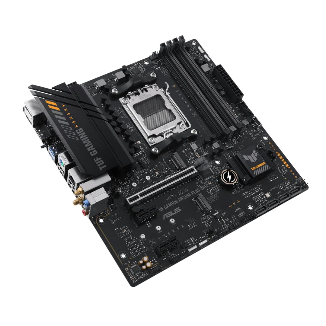 ASUS TUF Gaming A620M-PLUS WIFI DDR5 micro ATX AM5 Motherboard - Image 4