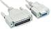 Pro Signal PS11286 5m DB9 Female to DB25 Male Serial DTE Cable, Ivory - Image 2