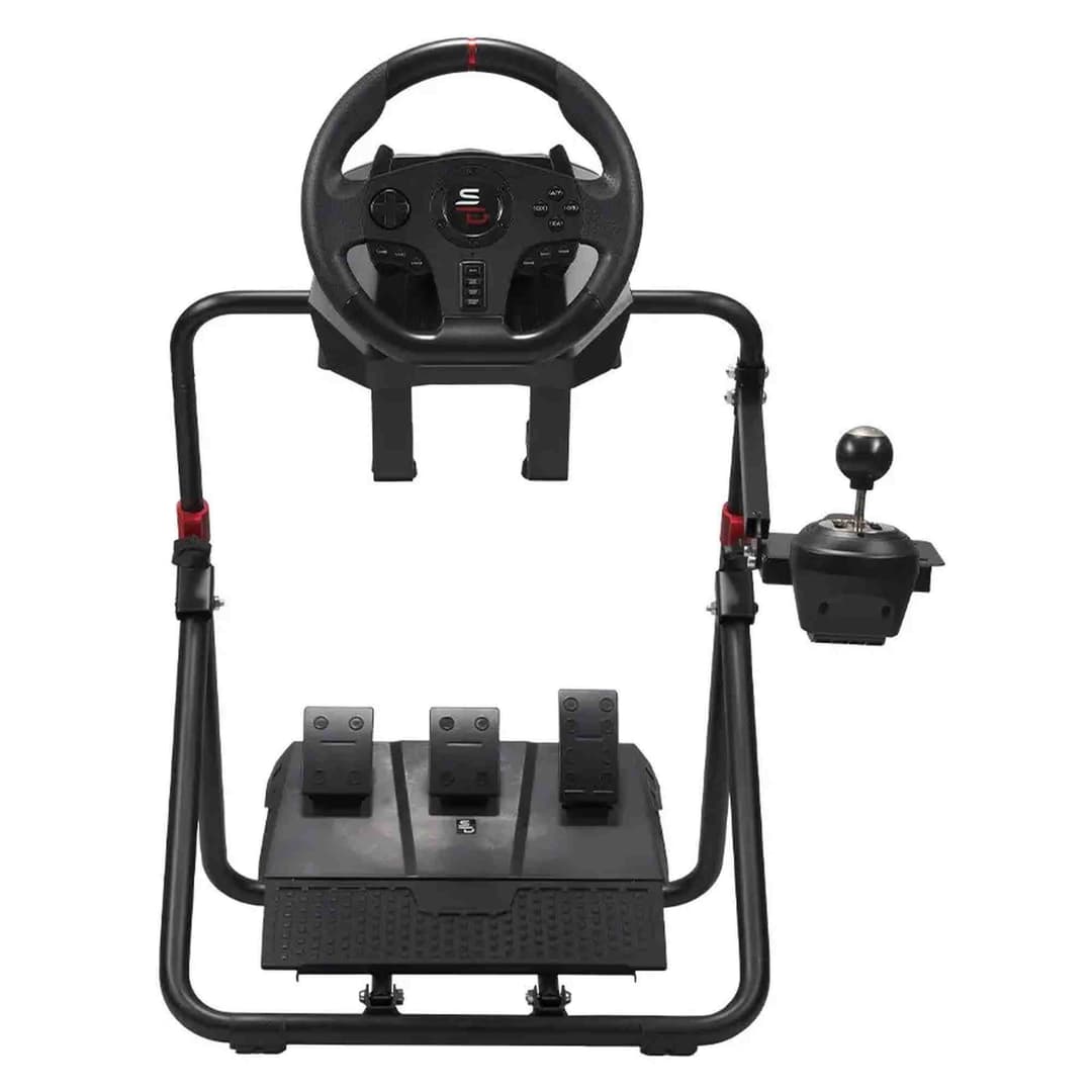 Superdrive SA5615 Racing Stand - Foldable Steering Wheel, Pedal & Gear Lever Stand - Image 3
