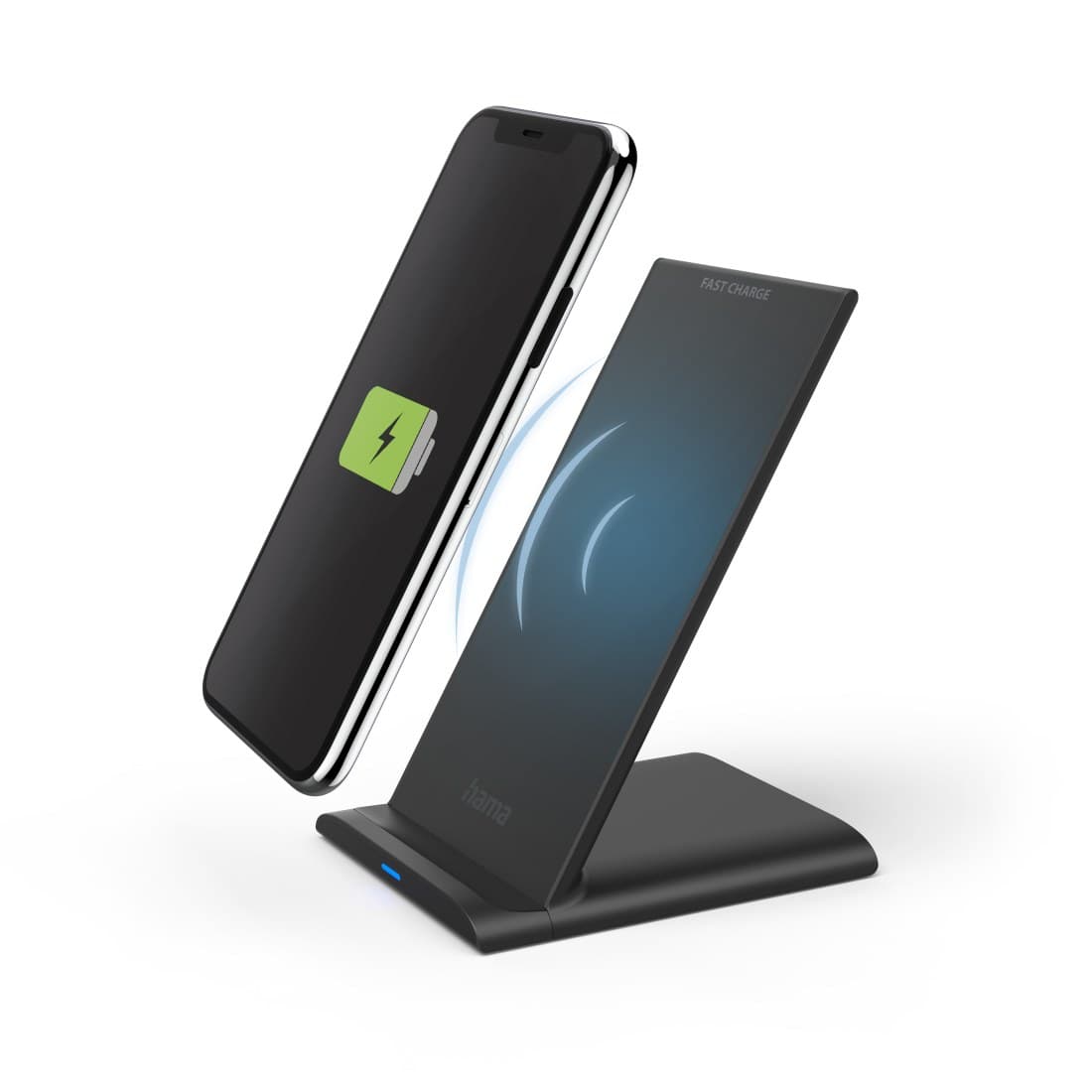 Hama QI-FC10S 10W Qi Wireless Charger - Black