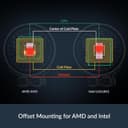 Arctic Liquid Freezer III Pro 360mm ARGB Intel/AMD AIO Liquid Cooler - Black thumbnail 9