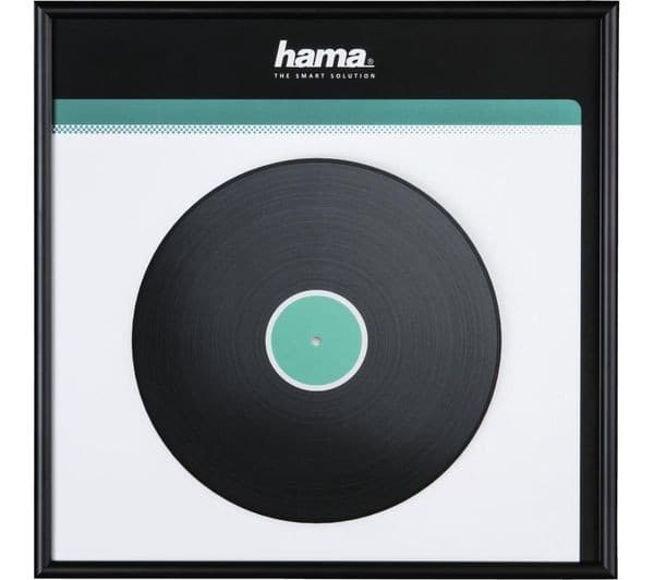 Hama LP Vinyl Record Cover Frame 31.5 x 31.5 cm Aluminium - Black (00181445)