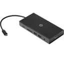 HP Travel 11-Port USB-C Hub Black thumbnail 1