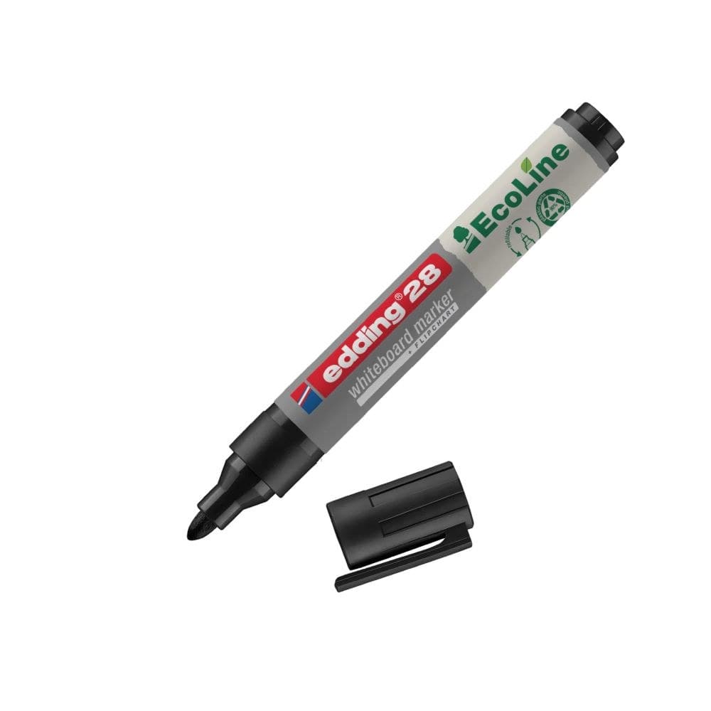 edding 28 Ecoline whiteboard Black marker Box of 10