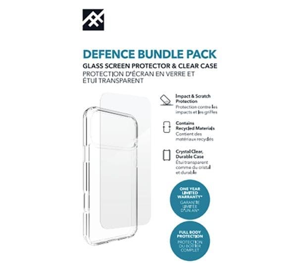 ZAGG Defence iPhone 17 Pro Max Bundle Clear - Image 1