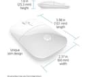 HP Z3700 Wireless Optical Mouse - White thumbnail 10