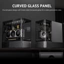 Antec C6 Curve Air Mid-Tower ATX PC Case, 3 PWM Fans Included thumbnail 4