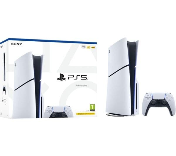 Sony PlayStation 5 Slim 1TB Disc Edition Console (2025 model) - Image 1