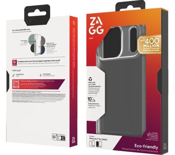 ZAGG Luxe iPhone 17 Pro Case Clear - Image 2