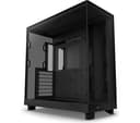 NZXT H6 Flow ATX PC Case Black thumbnail 1