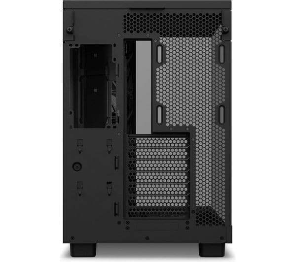 NZXT H6 Flow ATX PC Case Black - Image 3