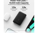 Belkin BoostCharge 20W 10000 mAh Power Bank with Integrated USB-C Cable Black thumbnail 6