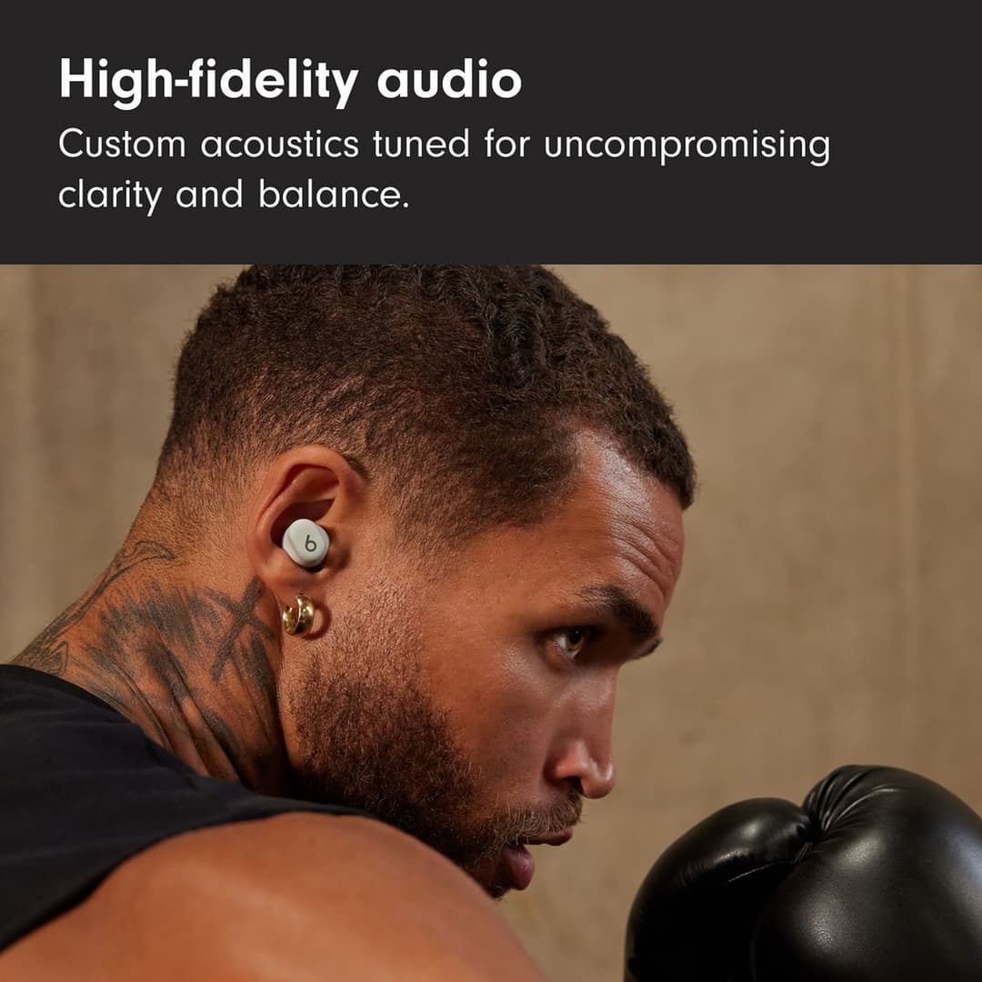 Beats Solo Buds True Wireless Bluetooth Earbuds - Storm Grey - Image 2