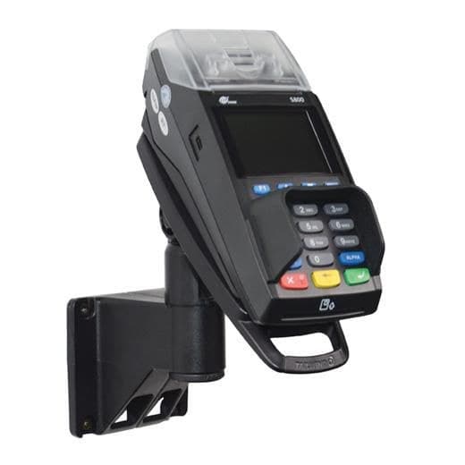 Havis FlexiPole FirstBase Contour Quick Release Payment Terminal Wall Mount, ASSC0121, Black (Backplate Not Included) - Image 1