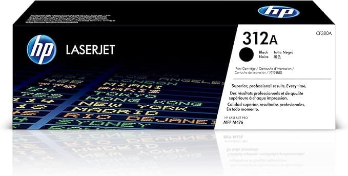 HP 312A Original LaserJet Toner Cartridge - Black - Image 1