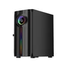 1st Player IS3-BK ARGB Tempered Glass Mid Tower Gaming Case - Black thumbnail 3