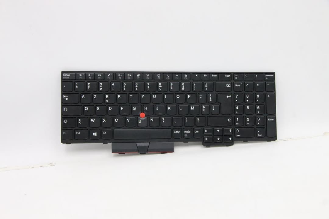 Lenovo ThinkPad L15 Gen 2 (20X3, 20X4) Replacement Keyboard - French, Numeric Keypad, Non-Backlit - Image 1