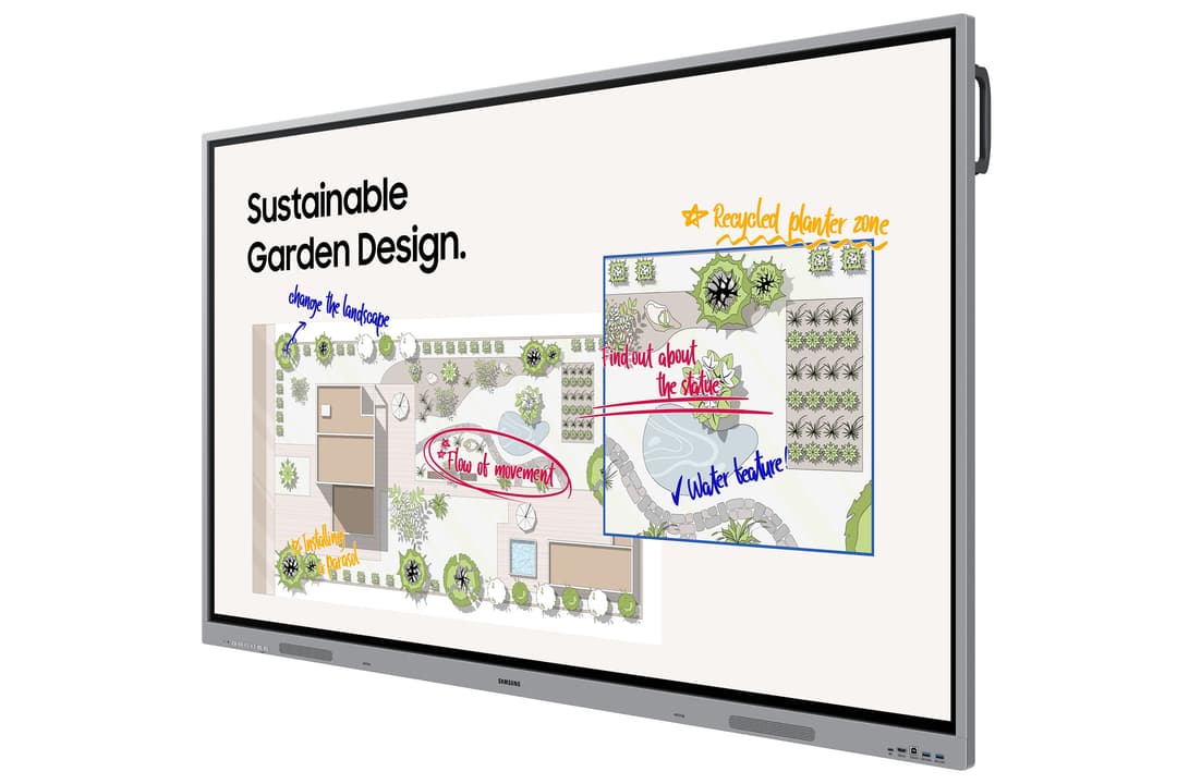 Samsung WEFX 4K OS-Free Interactive Display Grey 65" (WE65FX) - Image 3